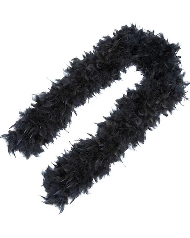 1920s Black Flapper Womens Costume Kit - Image 3