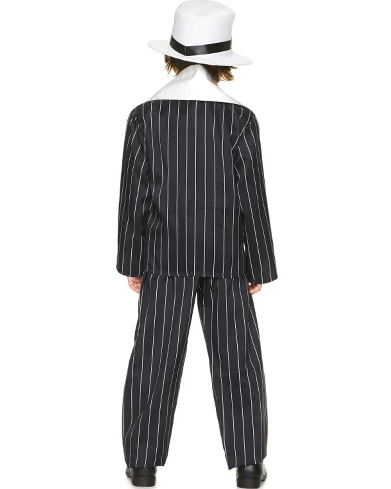 1920s Gangster Boss Boys Costume - Image 2