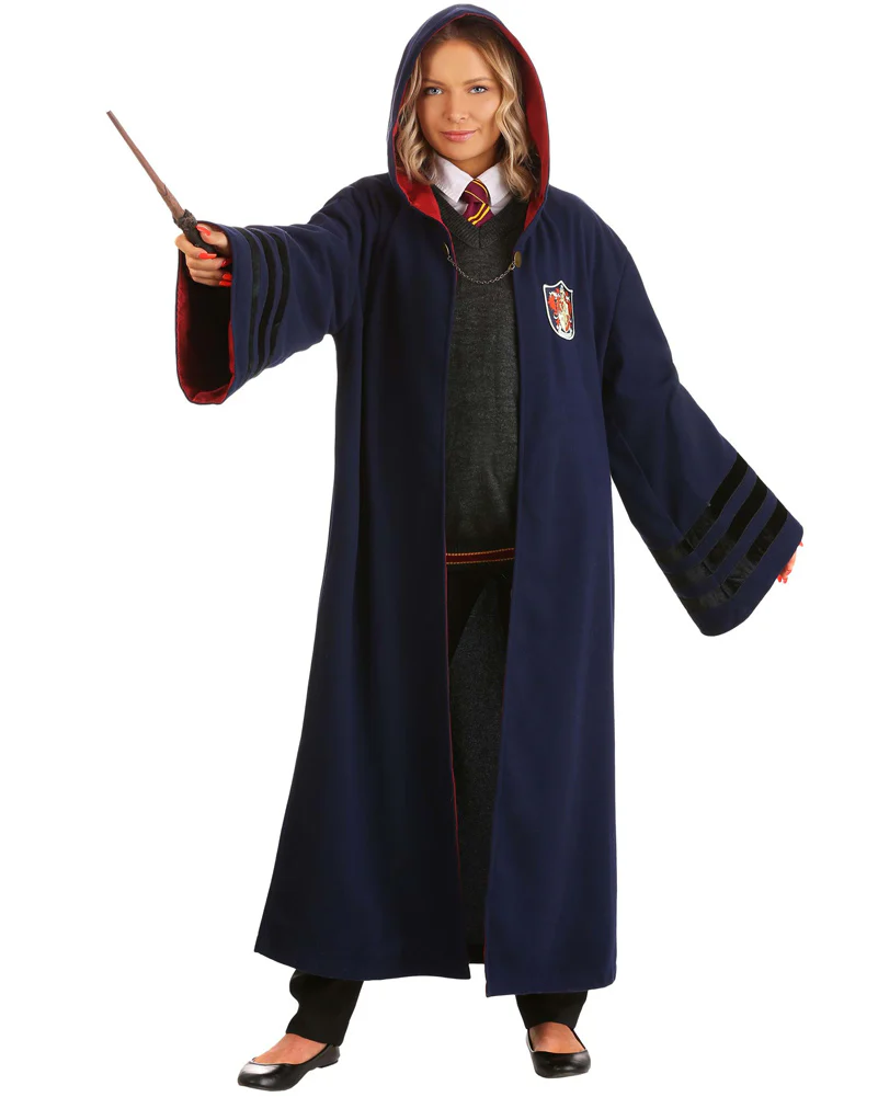1920s Hogwarts Gryffindor Adult Book Week Costume Robe - Image 11