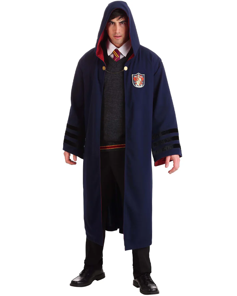 1920s Hogwarts Gryffindor Adult Book Week Costume Robe - Image 9