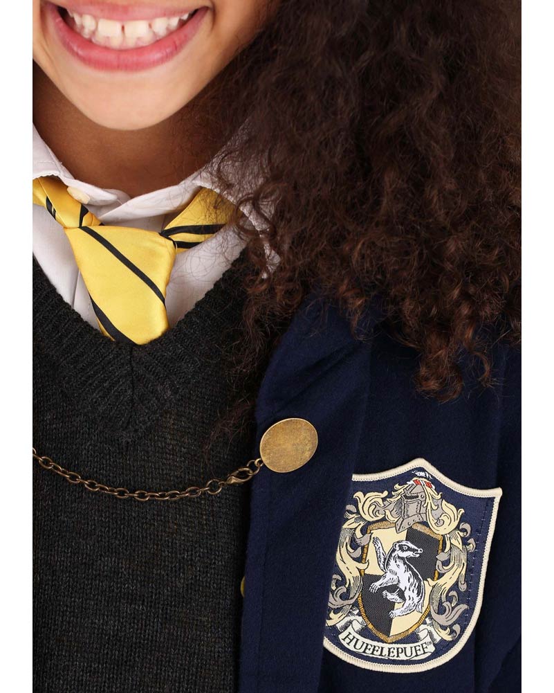 1920s Hogwarts Hufflepuff Kids Book Week Costume Robe - Image 4