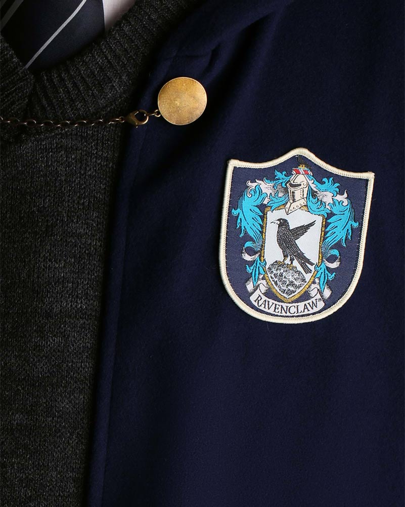 1920s Hogwarts Ravenclaw Adult Book Week Costume Robe - Image 4