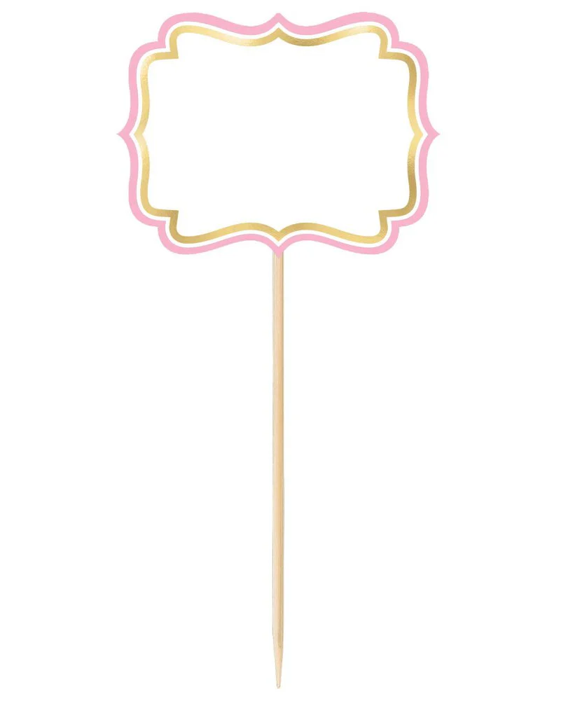 1st Birthday Girl Buffet Decorating Kit Pack of 12 - Image 5