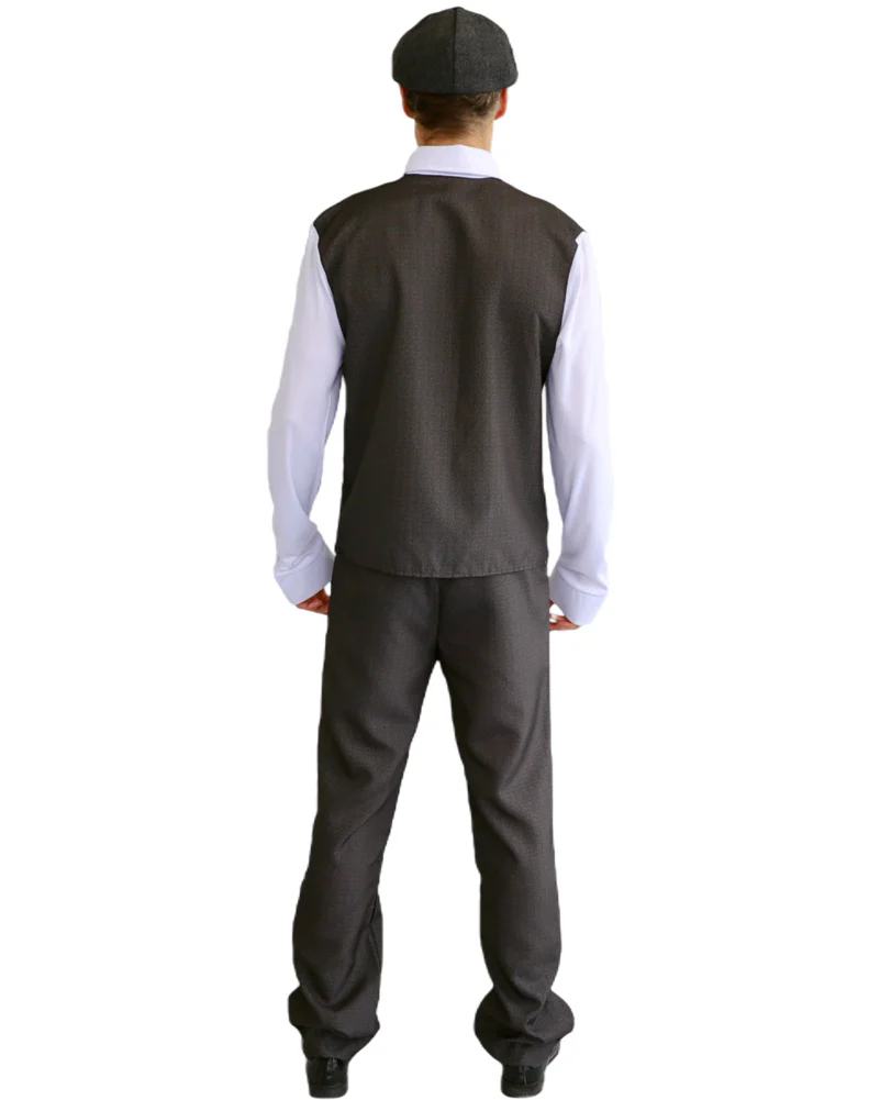 20s Tommy English Gangster Mens Costume - Image 2