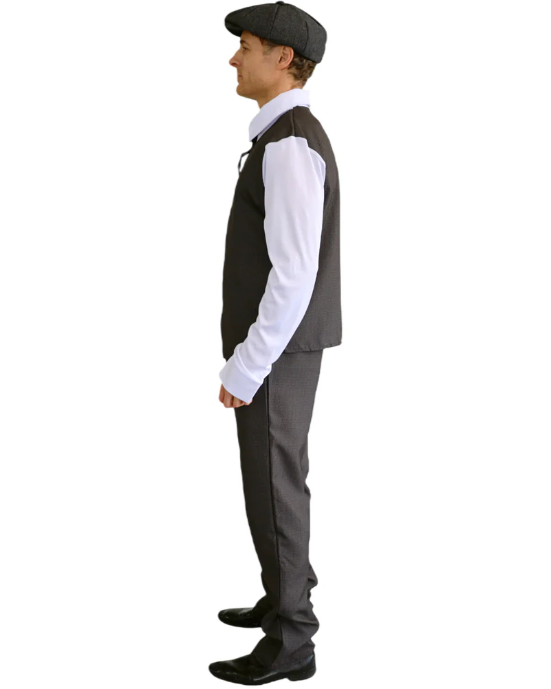 20s Tommy English Gangster Mens Costume - Image 3
