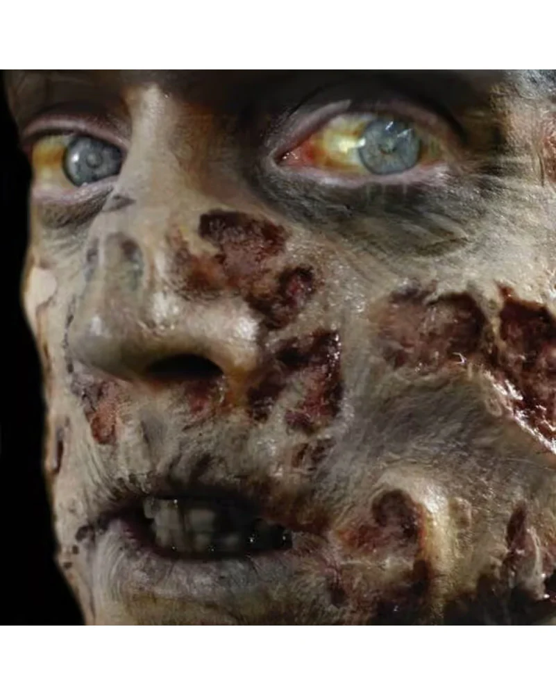 3D The Running Dead Zombie FX Appliance Transfer Prosthetic Wound - Image 2