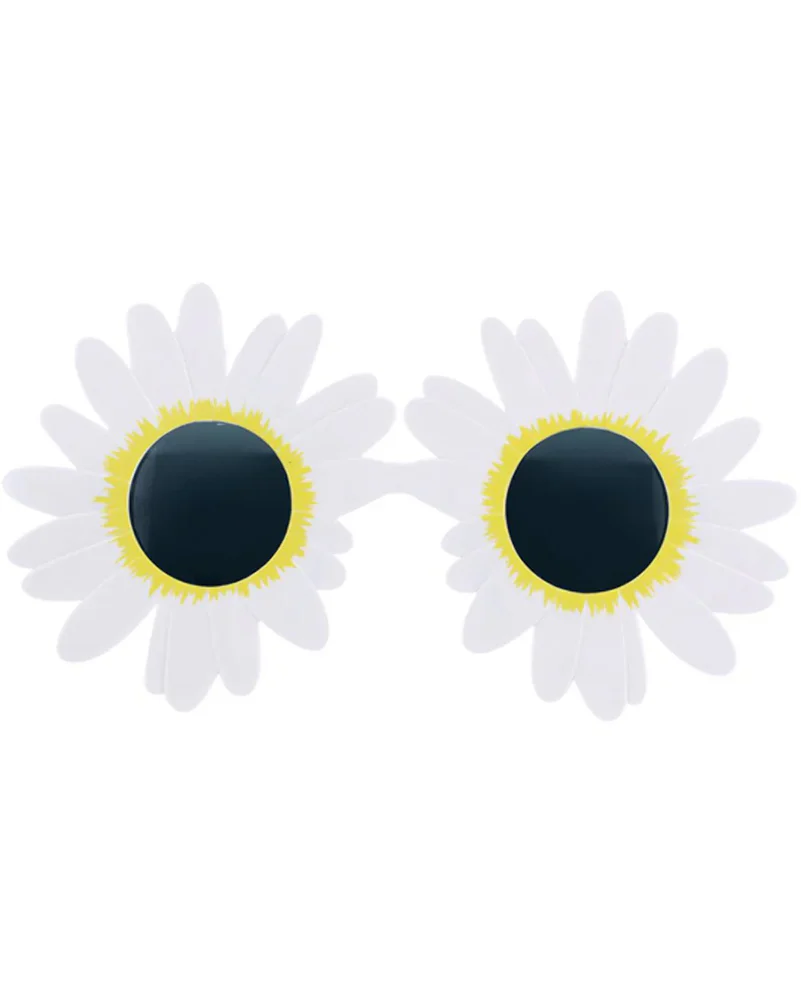 60s Daisy Hippie Sunglasses - Image 2