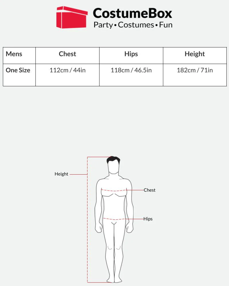 60s Hippy Man Mens Costume - Image 2