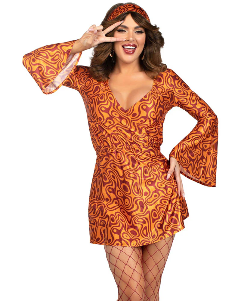 70s Disco Doll Womens Costume - Image 3