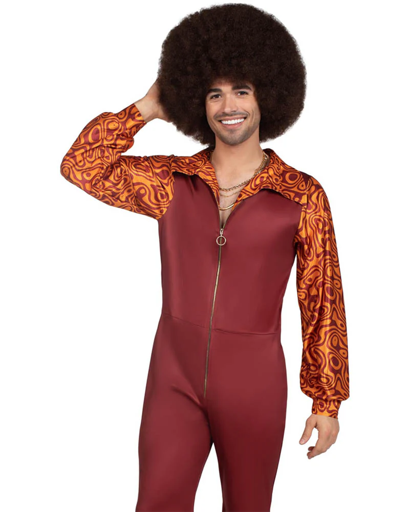 70s Disco Leisure Suit Mens Costume - Image 4