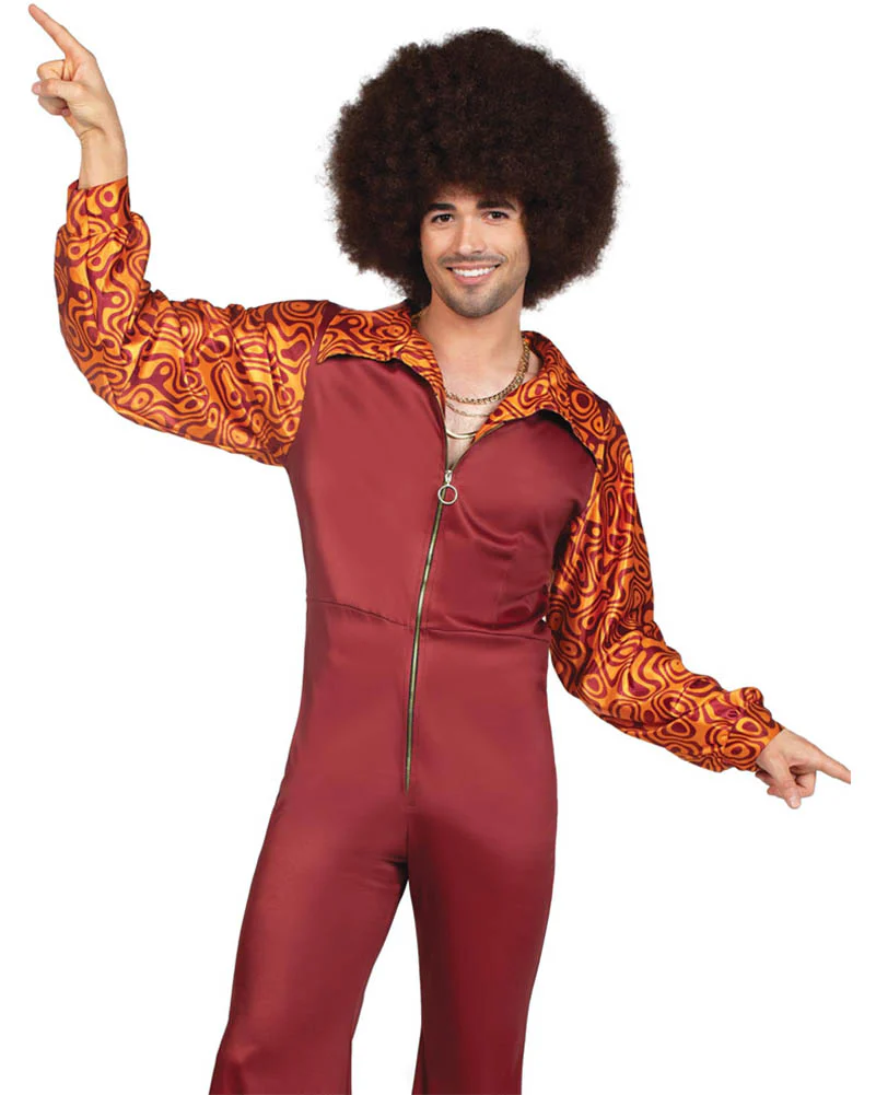70s Disco Leisure Suit Mens Costume - Image 6