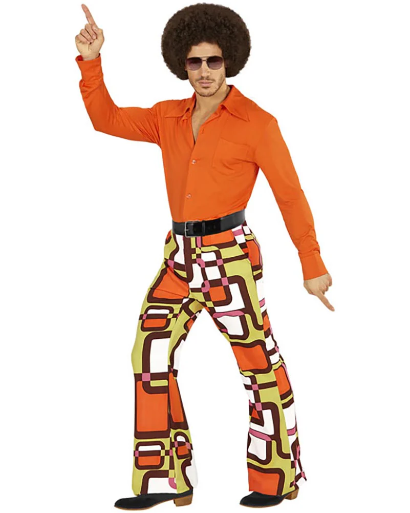 70s Groovy Tubes Mens Pants - Image 3