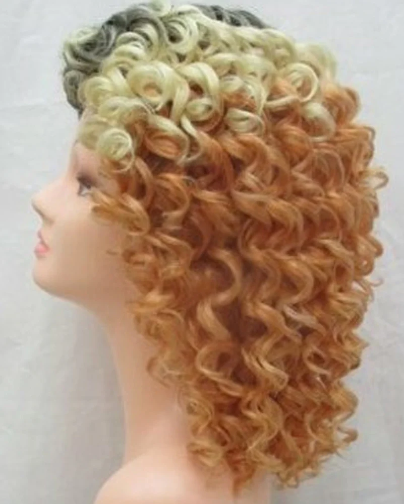 80s Cool Curls Short Curly Wig - Image 3