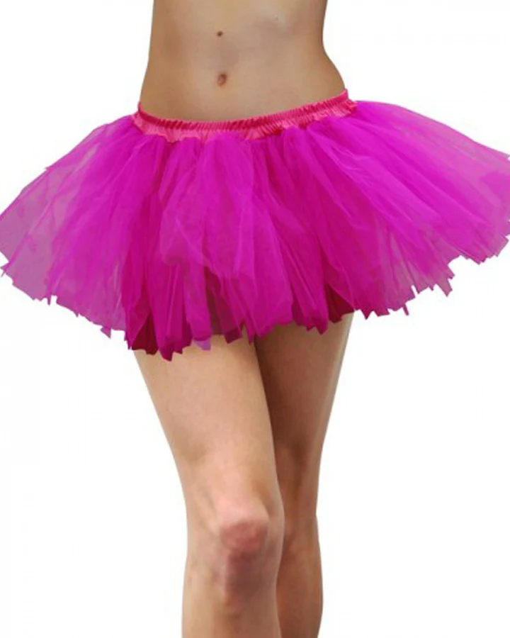 80s Fluro Pink Tulle Tutu