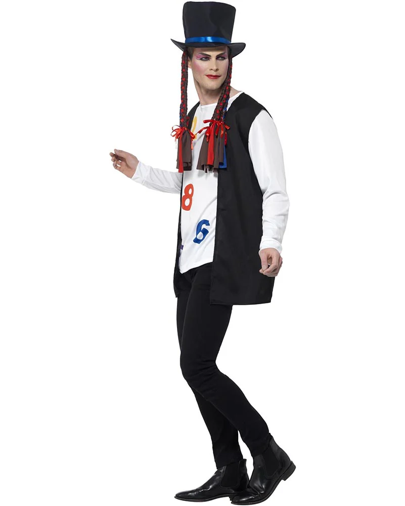 80s Pop Icon Mens Costume - Image 2