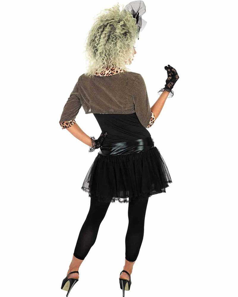 80s Pop Star Womens Plus Size Costume - Image 3