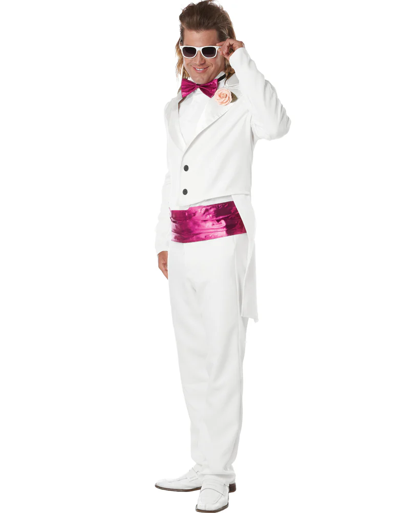 80s Prom Date Mens Costume - Image 3