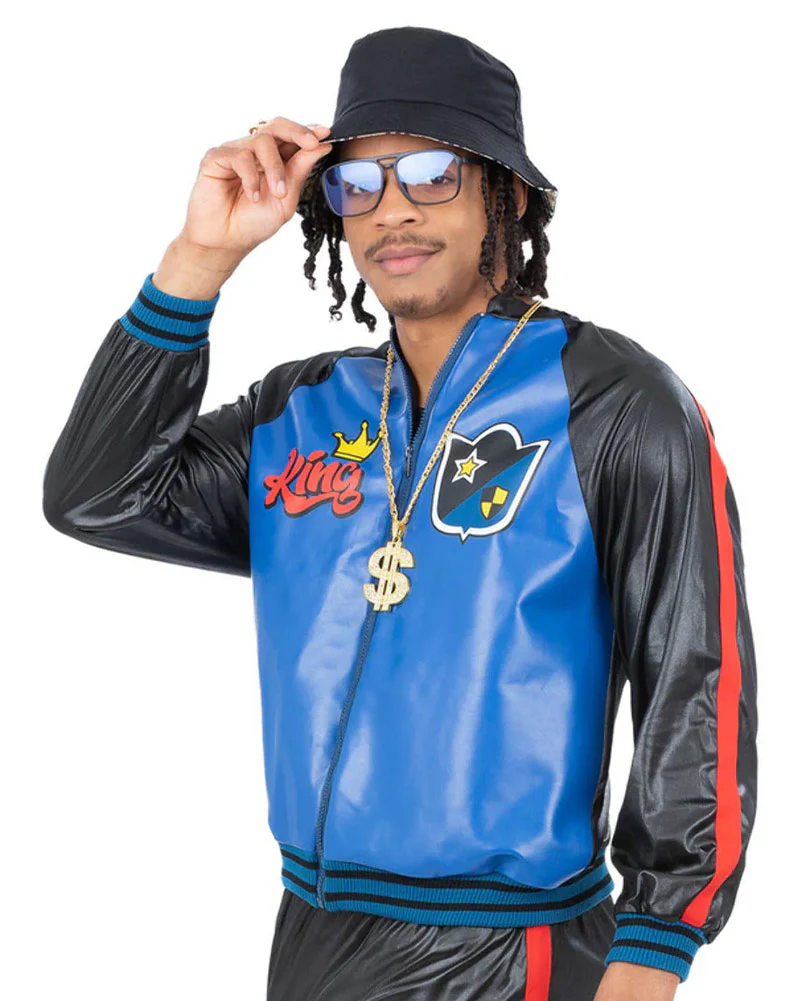 80s Retro Jam Master Deluxe Mens Jacket - Image 2