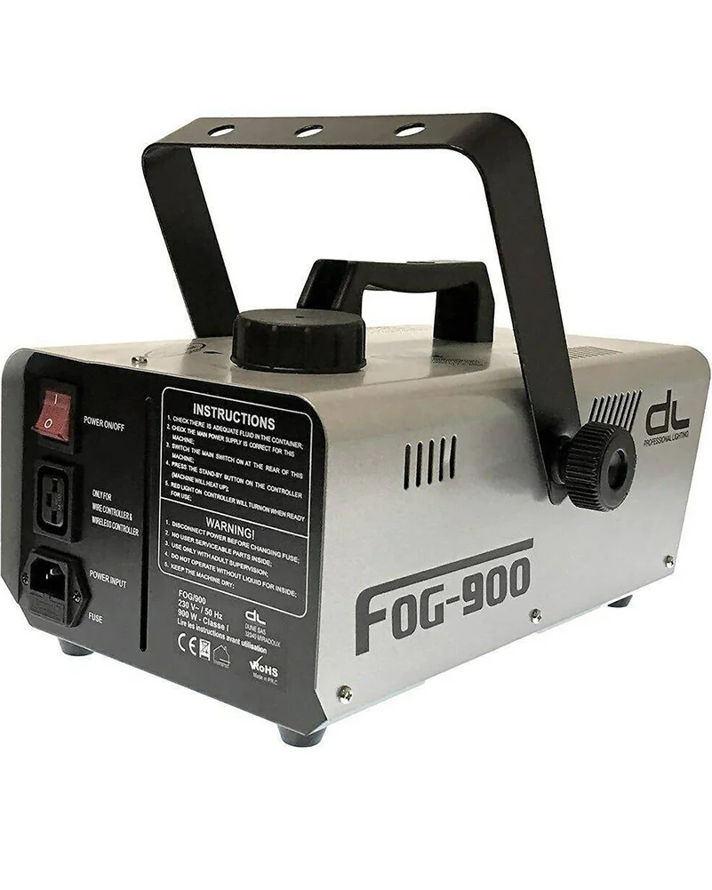 900W Fog Machine Wire and Wireless Remote and 1L Smoke Liquid - Image 2