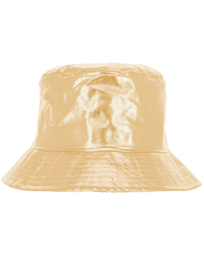 90s Gold Bucket Hat - Image 3