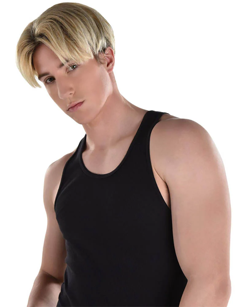90s Heartthrob Short Blonde Wig - Image 2
