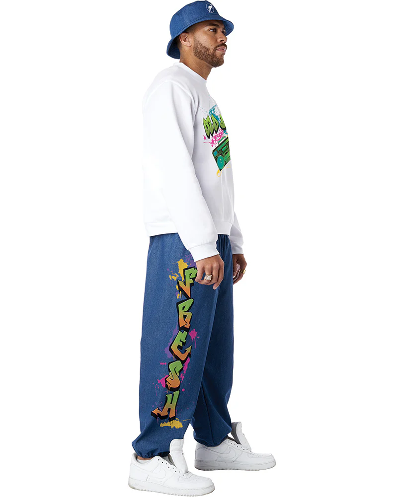 90s Hip Hop Mens Costume - Image 3