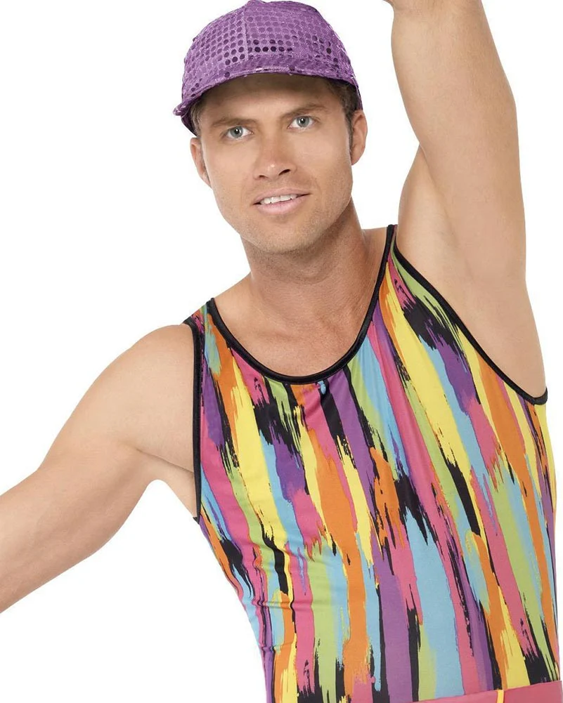 90s Mr Motivator Mens Costume - Image 2