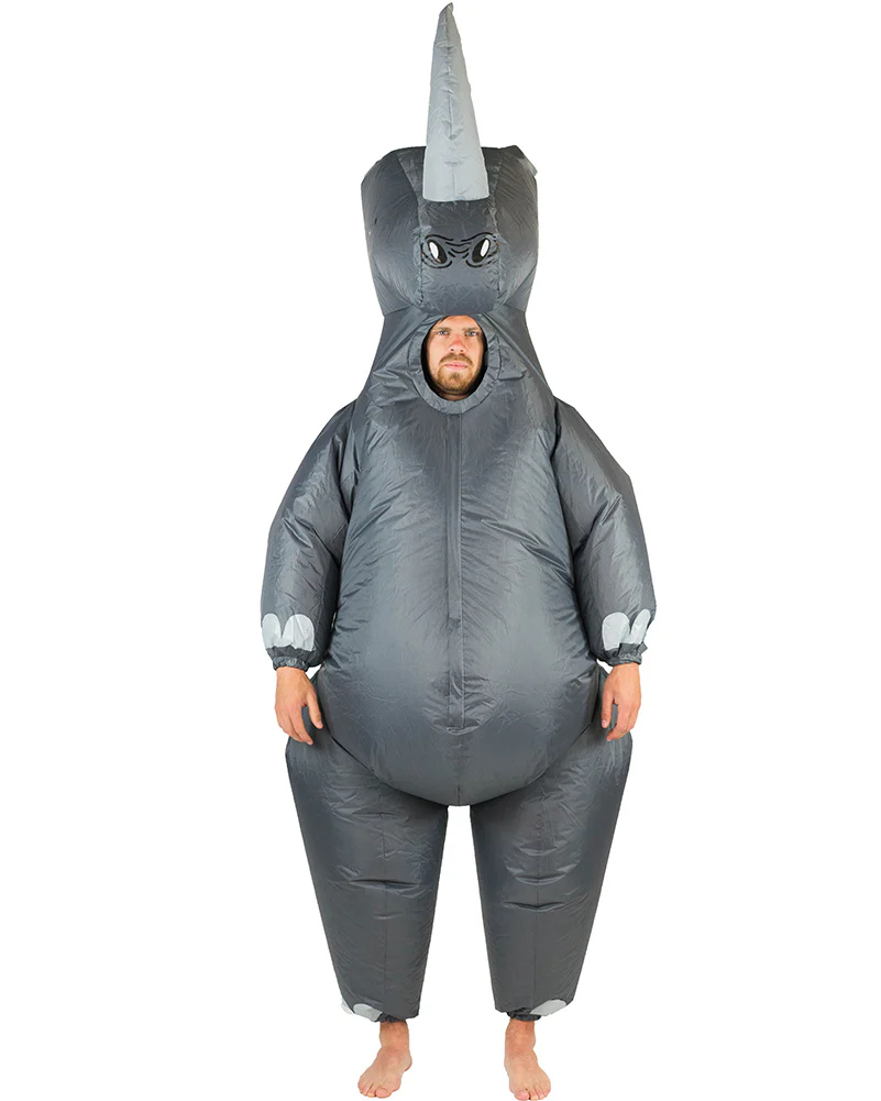 Rhino Inflatable Adult Costume - Image 3