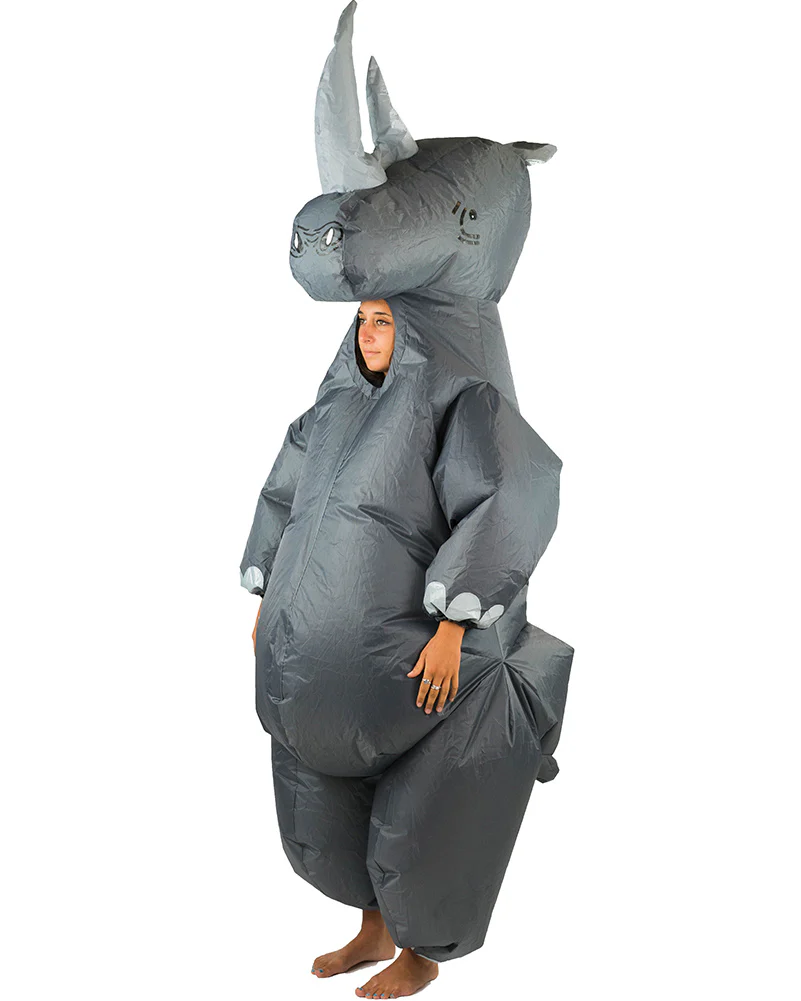 Rhino Inflatable Adult Costume - Image 4