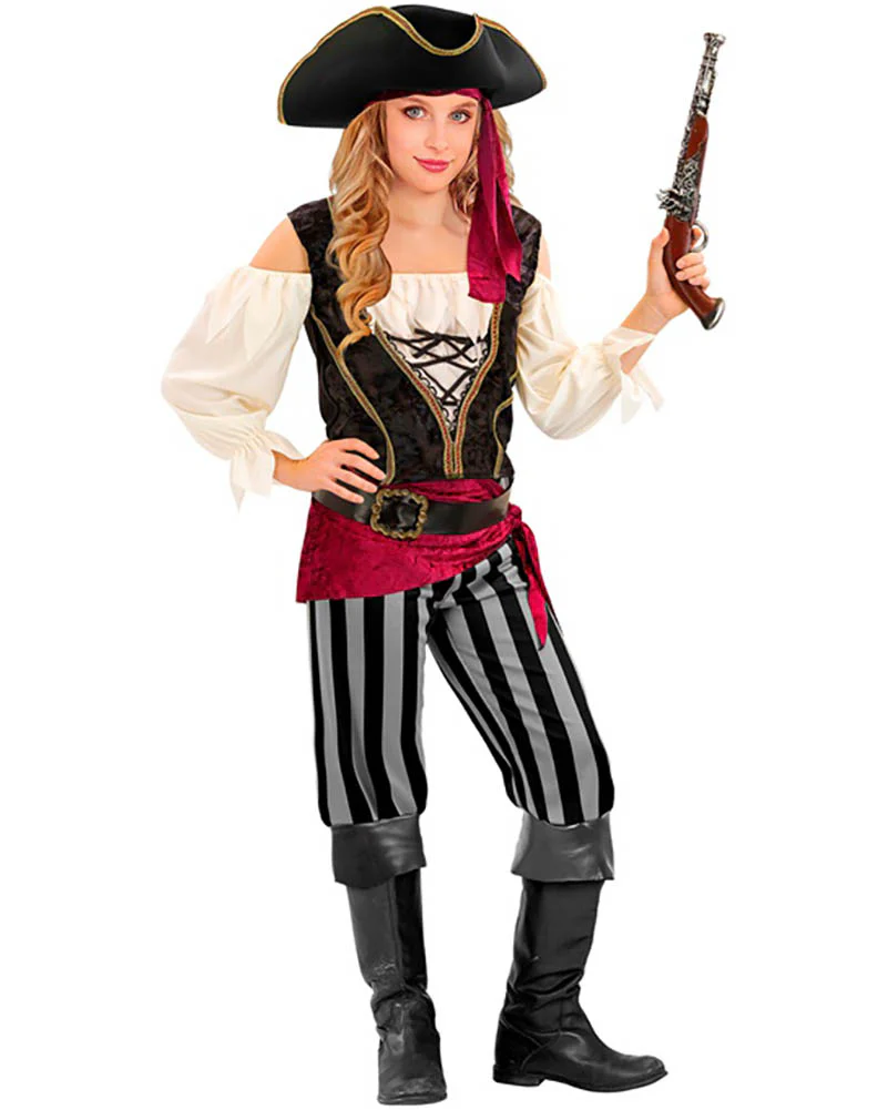 Adventuring Pirate Girls Book Week Costume