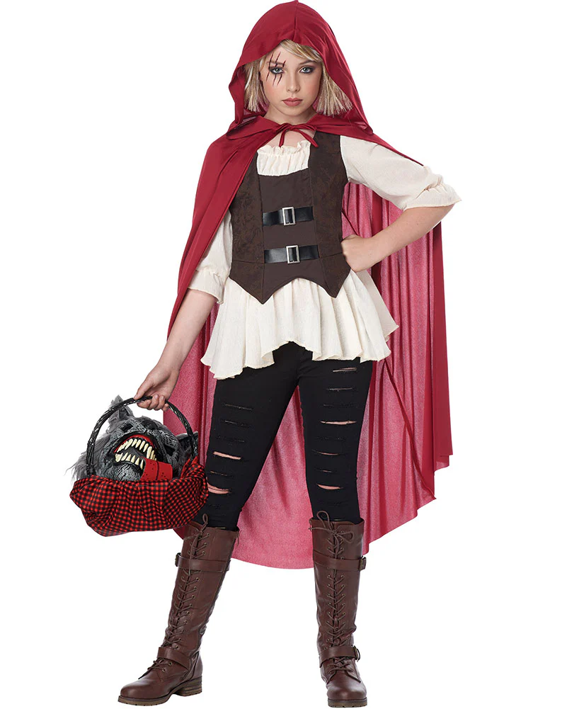 Aint Afraid of No Wolf Girls Book Week Costume - Image 2