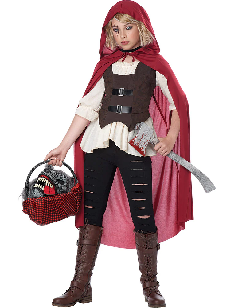Aint Afraid of No Wolf Girls Book Week Costume - Image 3