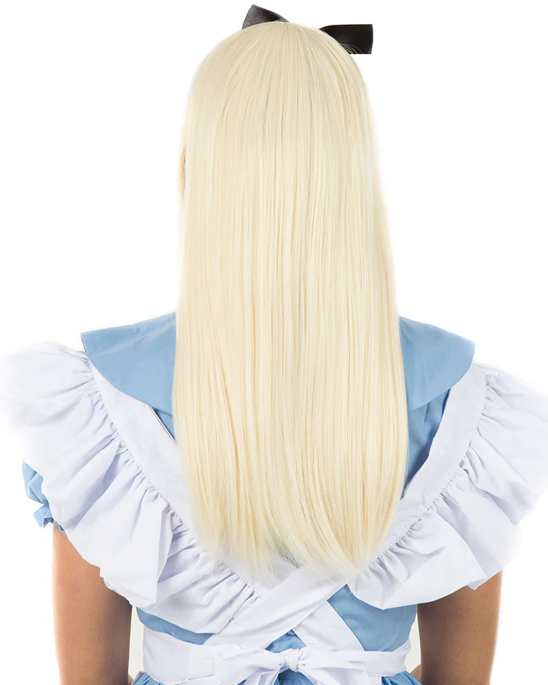 Alice Deluxe Long Blonde Wig - Image 4
