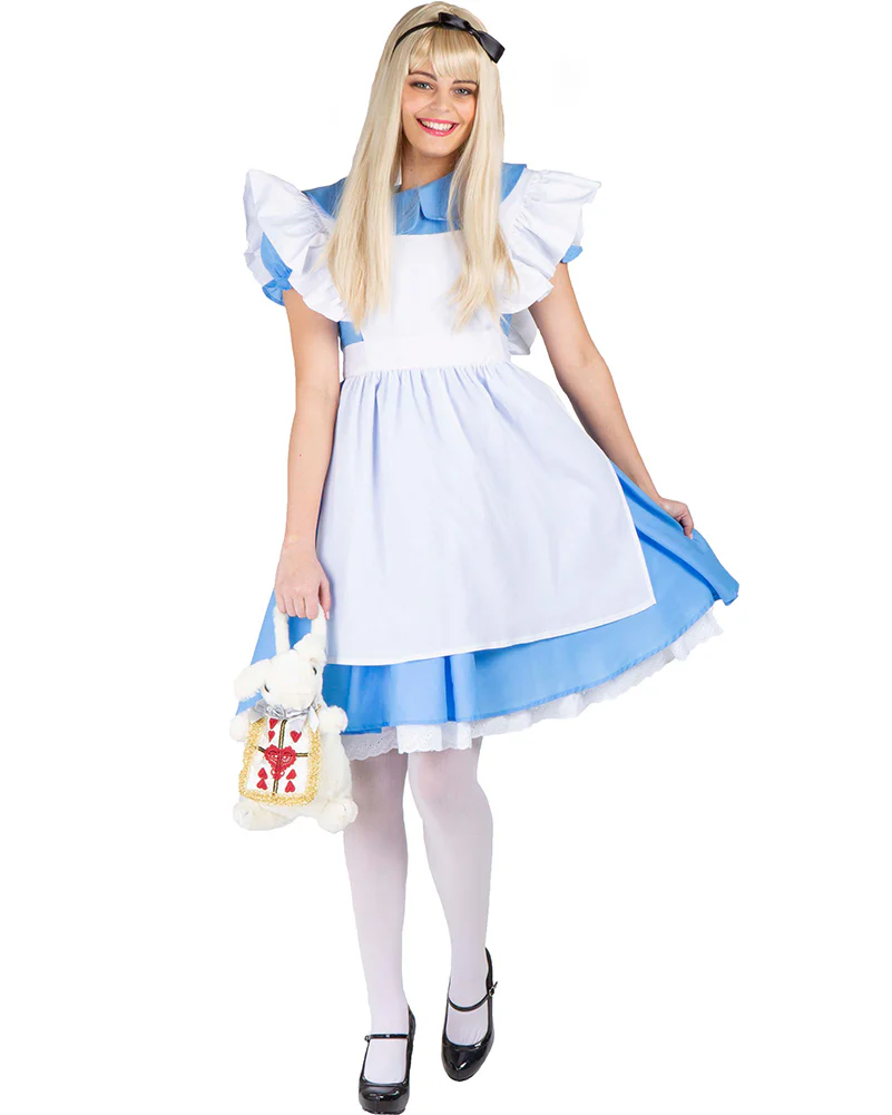 Alice Deluxe Womens Plus Size Book Week Costume