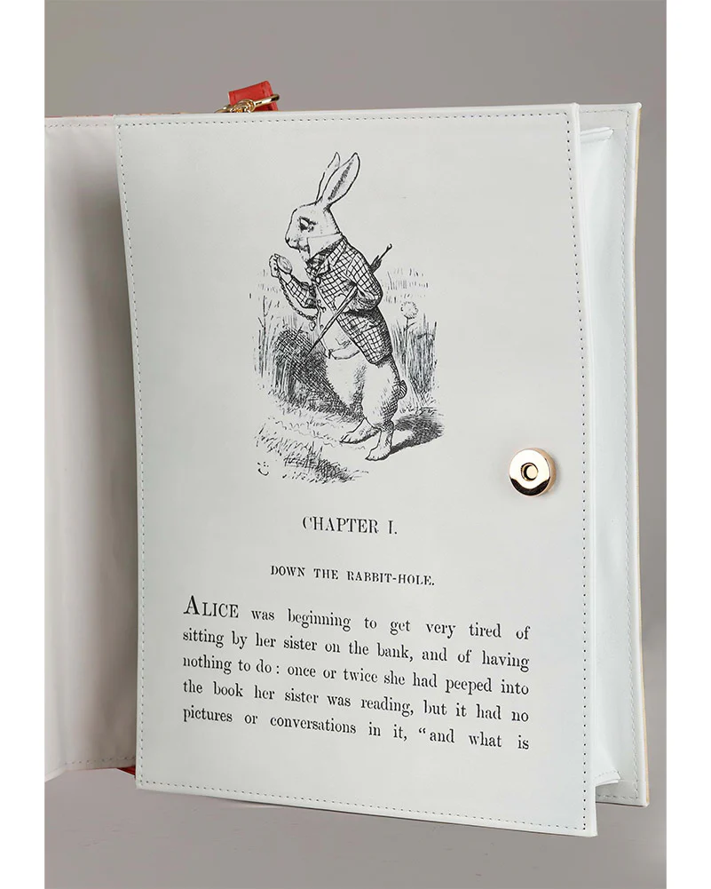 Alice in Wonderland Deluxe Book Bag - Image 4