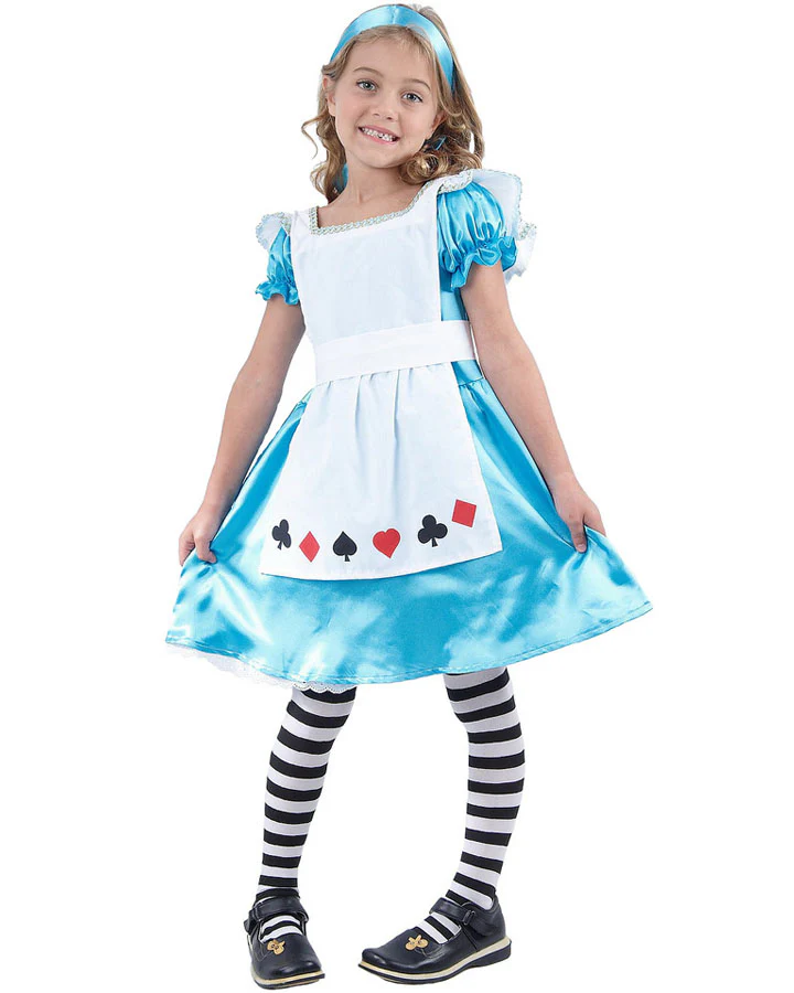 Alice in Wonderland Girls Book Week Costume