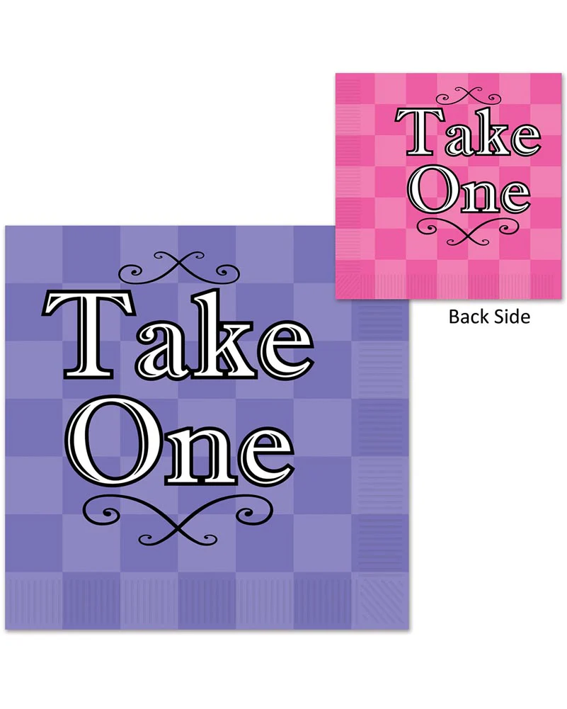 Alice in Wonderland Lunch Napkins Pack of 16