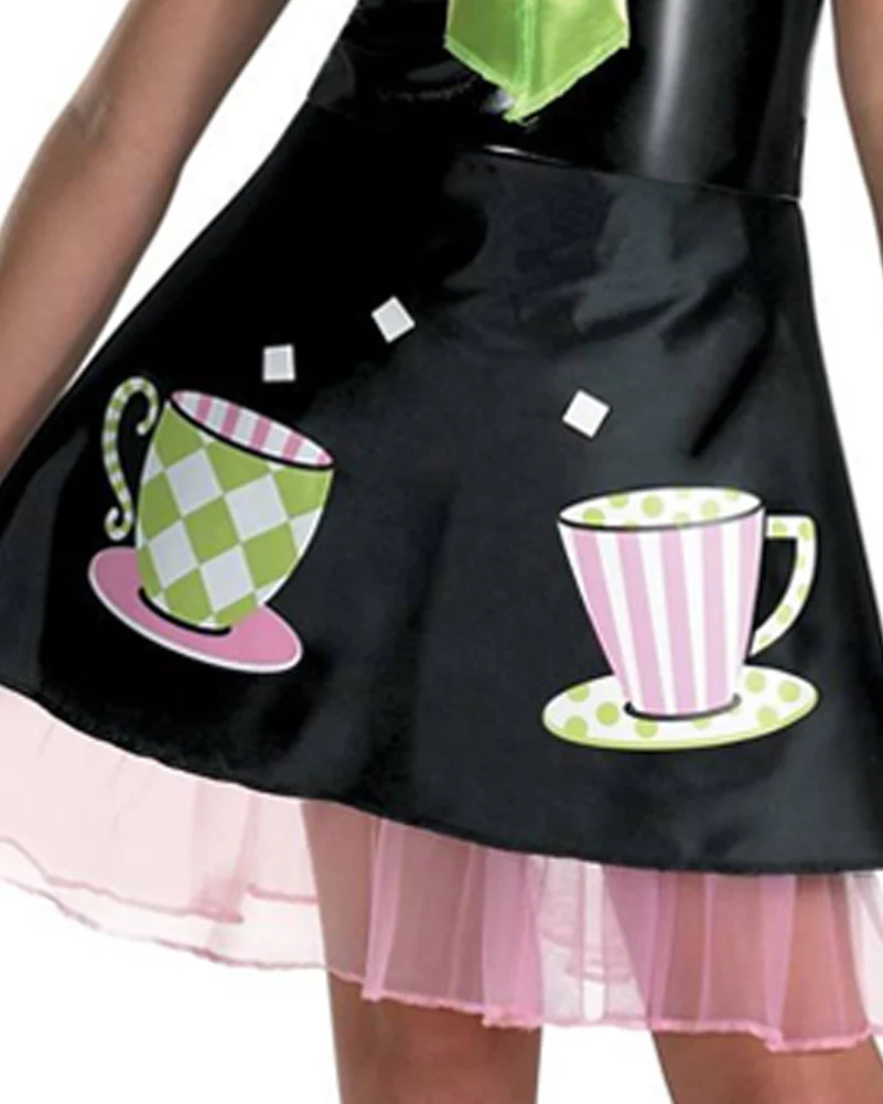 Alice in Wonderland Mad Hatter Girls Book Week Costume - Image 4