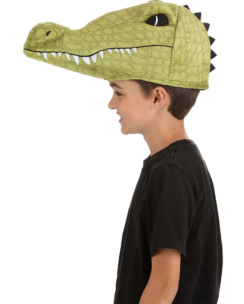 Alligator Plush Deluxe Hat - Image 5