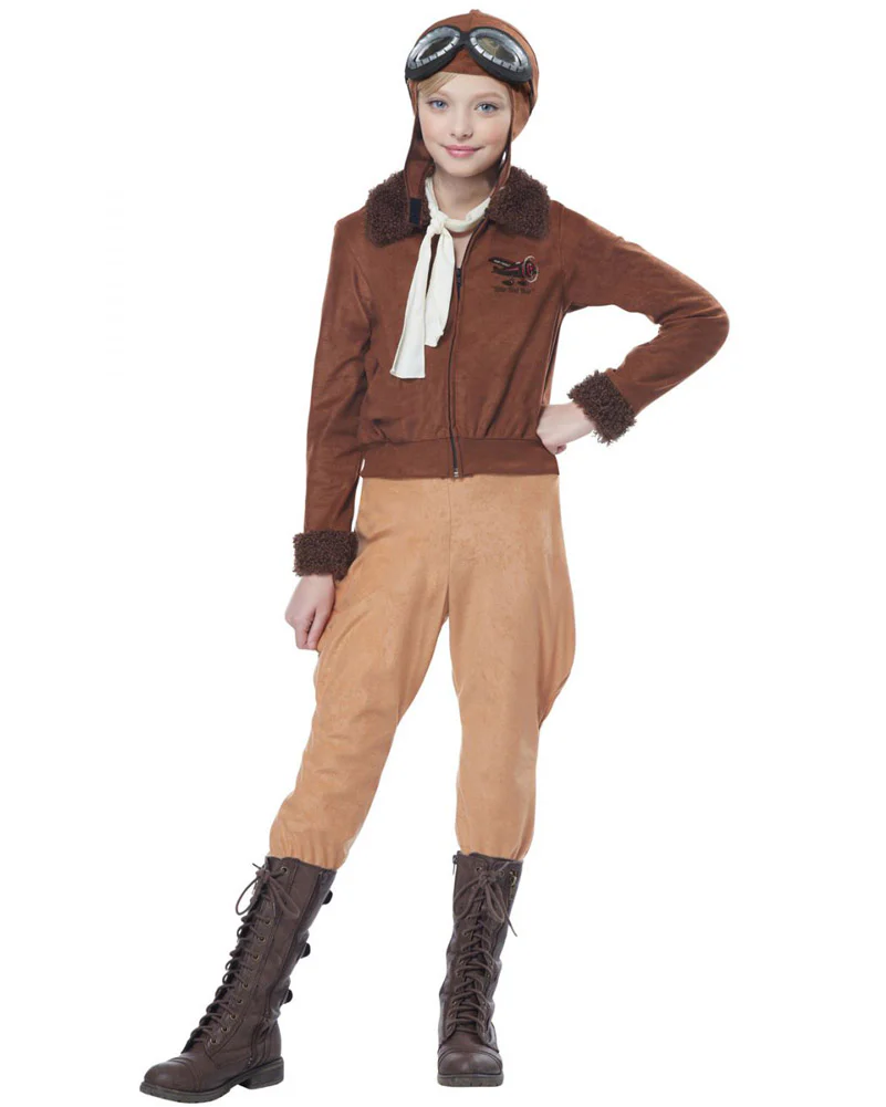 Amelia Earhart Girls Book Week Costume