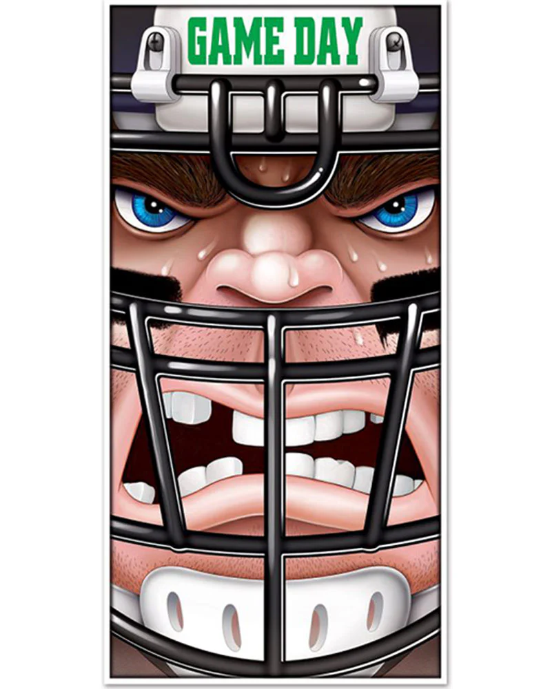 American Football 1.5m Door Cover