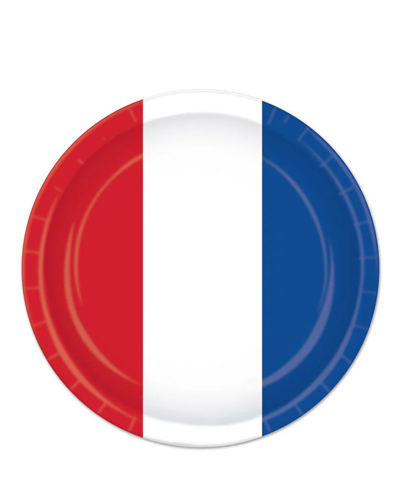American Patriotic 23cm Party Plates Pack of 8 - Image 2