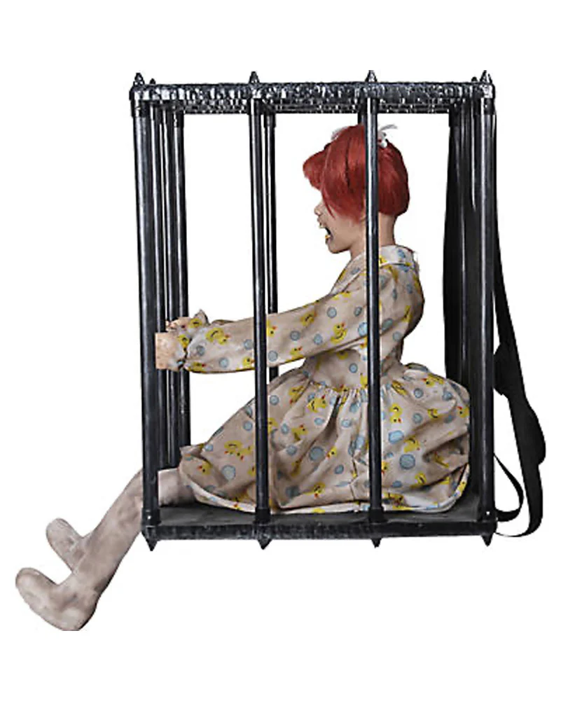 Animated Caged Kid Walk Around Adult Costume - Image 5