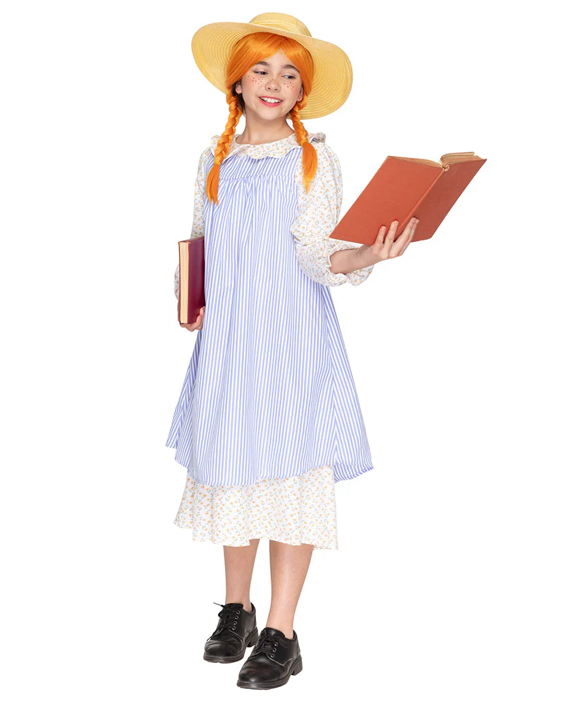 Green Gables Girl Deluxe Girls Costume - Image 4
