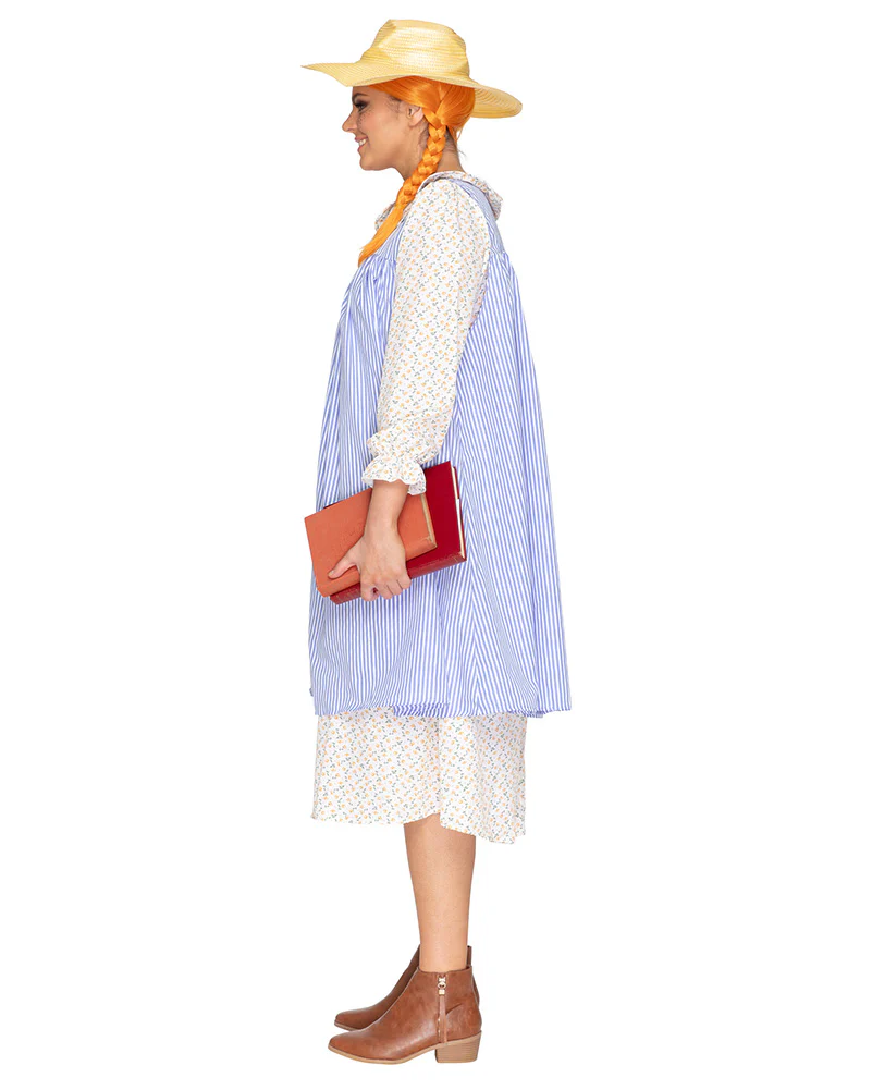 Green Gables Girl Deluxe Womens Book Week Costume - Image 2