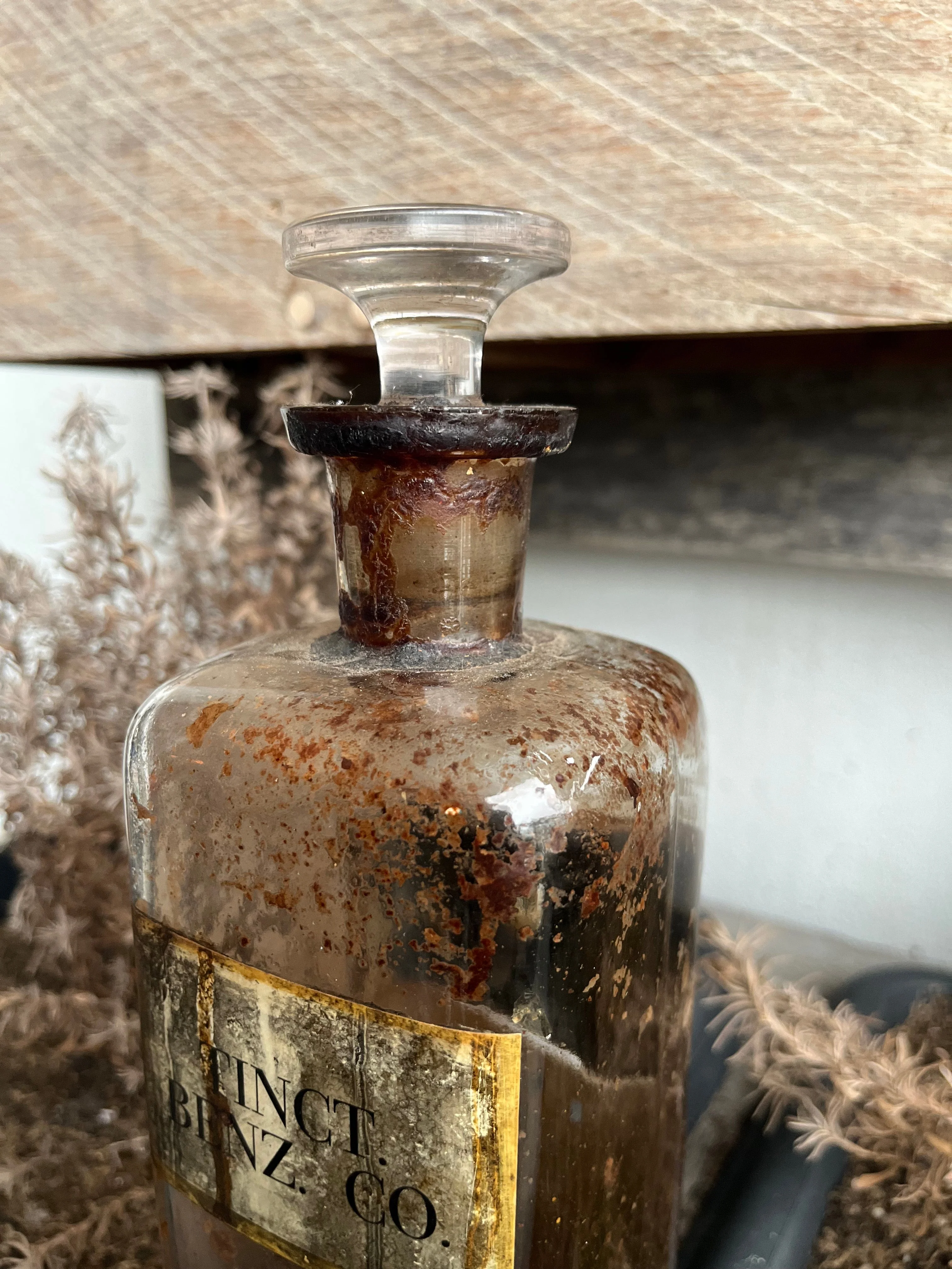 Antique 1890s Apothecary Bottle - Image 5