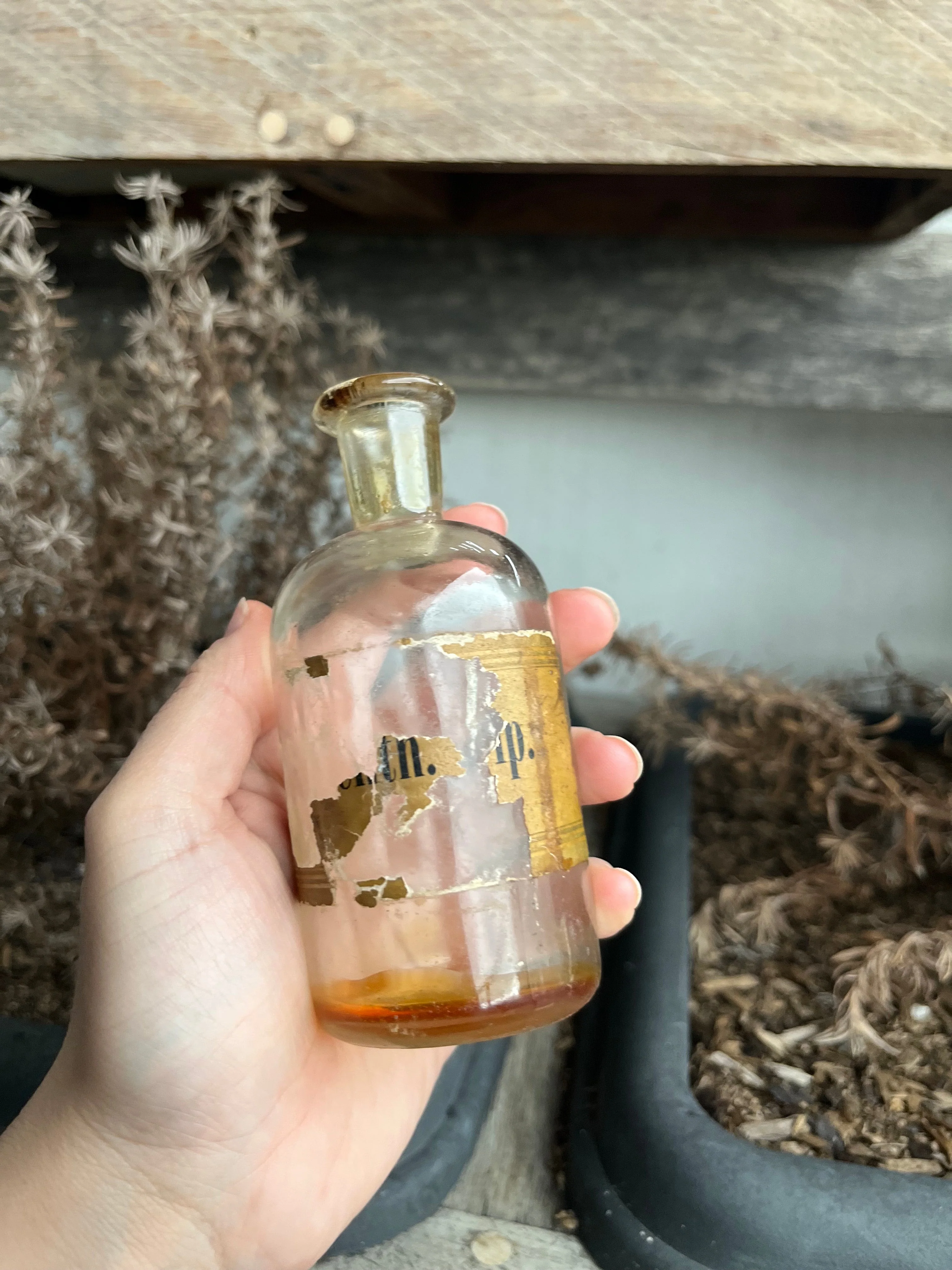Antique 1890s Tincture Apothecary Pharmacy Bottle - Image 6