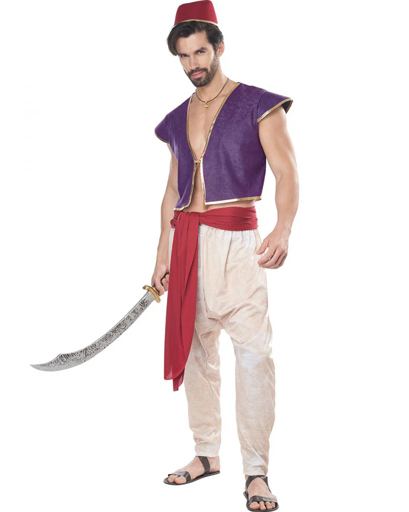 Arabian Folk Hero Mens Costume - Image 2