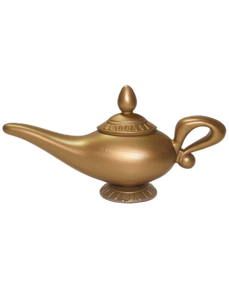 Arabian Nights Gold Genie Lamp