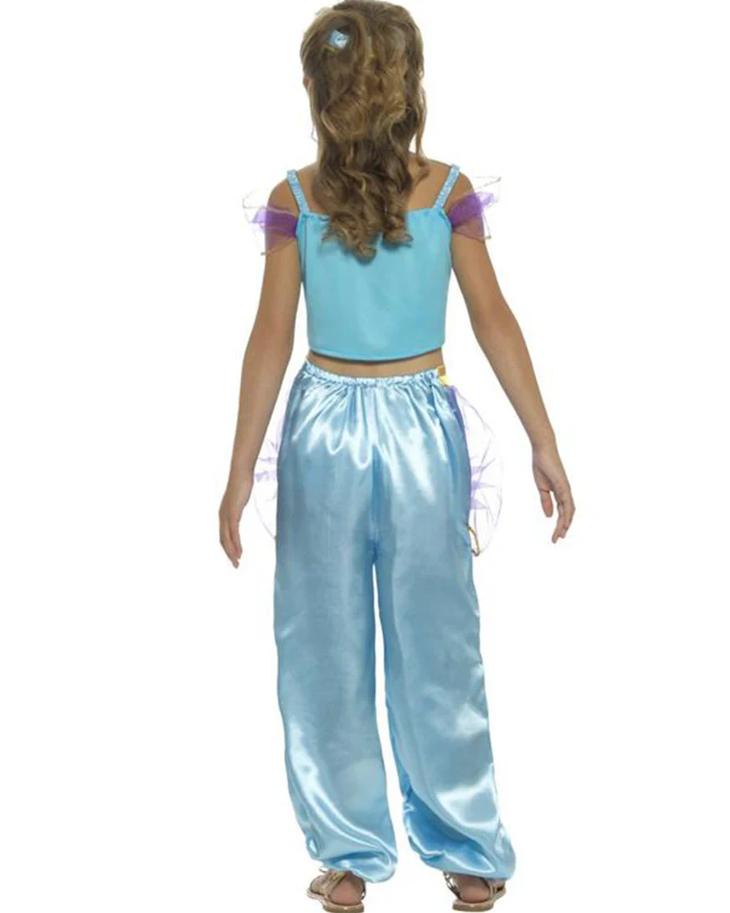Blue Arabian Princess Girls Book Week Costume - Image 3